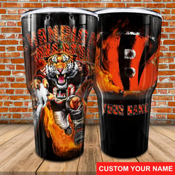 Cincinnati Bengals Personalized Tumbler BG368