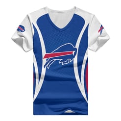 Buffalo Bills Summer V-neck Women T-shirt BG394