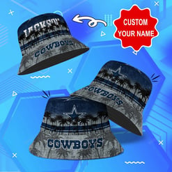 Dallas Cowboys Personalized Bucket Hat BG07