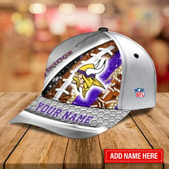 Minnesota Vikings Personalized Classic Cap AZCCAP187