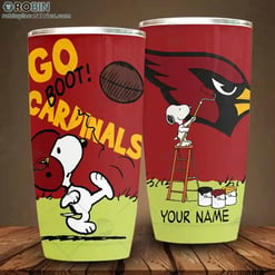 Arizona Cardinals Personalized Tumbler BG579