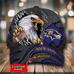 Baltimore Ravens Personalized Classic Cap BB566