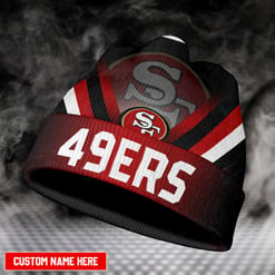 San Francisco 49ers Personalized Wool Beanie 27