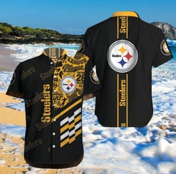 Pittsburgh Steelers Button Shirt BB767