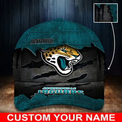 Jacksonville Jaguars Personalized Classic Cap BG305