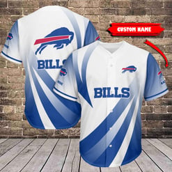 Buffalo Bills Personalized Baseball Jersey BG619