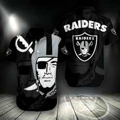 Las Vegas Raiders Button Shirt BG904