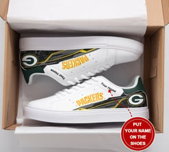 Green Bay Packers Personalized SS Custom Sneakers 125