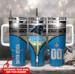 Carolina Panthers Personalized Limited Edition Sport Fan Gift 40oz Tumbler AZC40OZT115