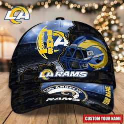 Los Angeles Rams Personalized Classic Cap BB462