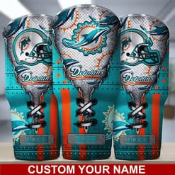 Miami Dolphins Personalized Tumbler BG424