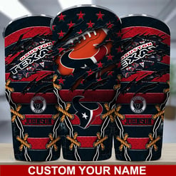 Houston Texans Personalized Tumbler BG12