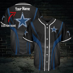 Dallas Cowboys Personalized Baseball Jersey 478