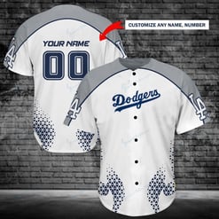 Los Angeles Dodgers Personalized Baseball Jersey Shirt 142