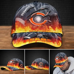 Chicago Bears Personalized Classic Cap BB851