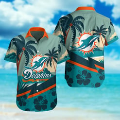 Miami Dolphins Button Shirt BB676