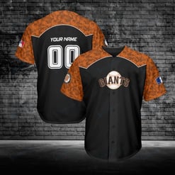 San Francisco Giants Personalized Baseball Jersey Shirt 208