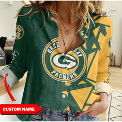 Green Bay Packers Personalized Woman Shirt BG193