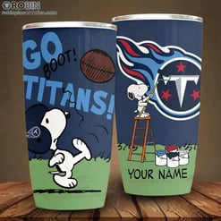 Tennessee Titans Personalized Tumbler BG609