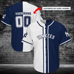 New York Yankees Personalized Baseball Jersey Shirt 112