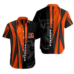 Cincinnati Bengals Button Shirts BG429