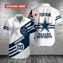 Dallas Cowboys Personalized Button Shirts BG34