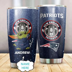 New England Patriots Personalized Tumbler BG571