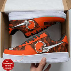 Cleveland Browns Personalized AF1 Sneakers 88