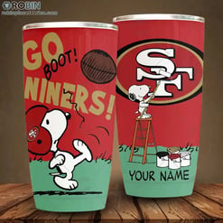 San Francisco 49ers Personalized Tumbler BG606