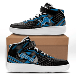 Detroit Lions High AF1 Sneakers BG29