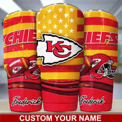 Kansas City Chiefs Personalized Tumbler BG45