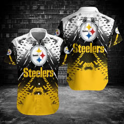 Pittsburgh Steelers Button Shirt BG634