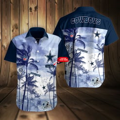 Dallas Cowboys Personalized Button Shirt AZCBS007