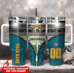 Jacksonville Jaguars Personalized Limited Edition Sport Fan Gift 40oz Tumbler AZC40OZT125