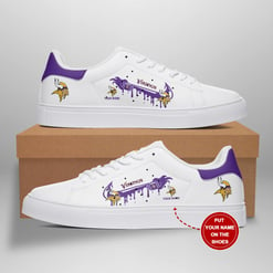 Minnesota Vikings Personalized SS Custom Sneakers BG211