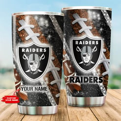 Las Vegas Raiders Personalized Tumbler BG632