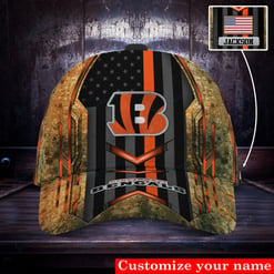 Cincinnati Bengals Personalized Classic Cap BG519